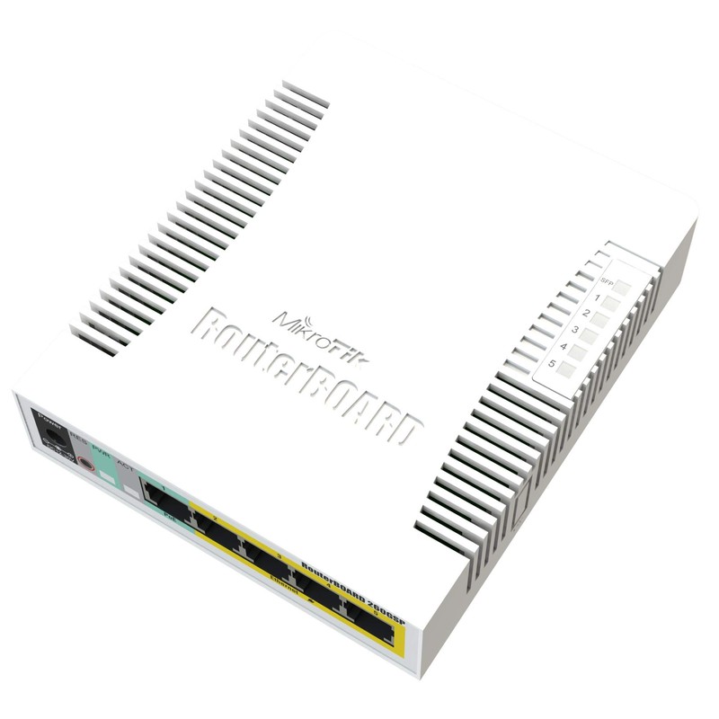 Mikrotik Routerboard 260gsp 5-port Gigabit Smart Switch With Sfp Cage,