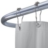 Bath Bliss Shower-Curtain-liner's Heavy, 70" x 72", Magnetic Weighted Hem,