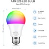Peteme Smart WiFi Light Bulbs, Led RGB Color Changing Bulbs
