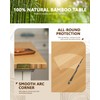 24"x25" Butcher Block Counter Top, DIY Bamboo Countertop, 1.2'' Thick