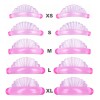 Pads Para Lifting De Pestañas, 5 Pares Rosa En Diferentes