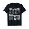 E-Z Apparel Infection Control Nurse T-Shirt Funny Gift Idea T-Shirt