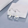 Mountain Earrings 925 Sterling Silver Mountain Range Jewelry Camper Gifts