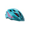 MET Kids' Crackerjack Helmet, Light Blue/Magenta, 52-57 cm