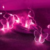 Lainin 12ft/3.5M USB Powered 8 Modes Butterfly Curtain Night Light
