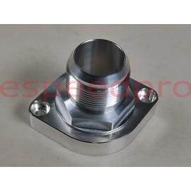 espeedpro21 Billet Aluminum Swivel Thermostat Housings Water Neck 180° 20AN LS Engine Clear