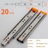 Drawer Rolling Bearing Slip Rail Furniture Hardware Drawer Slides Stainless