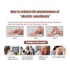 CUPRISHDIKALUR STORE Pluma Masajeadora Electro Estimulación Fascial Acupuntura