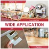 sourcing map Clear Plastic Hinges, Acrylic Hinges Small Hinge 100