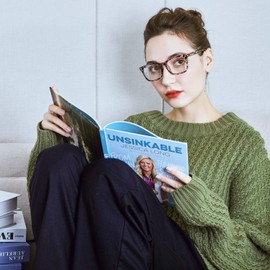 LAURA FAIRY Blue Light Blocking Reading Glasses for Women Men, Stylish Computer Reading Glasses (3 Pack Black+Leopard+Transparent, 3.0)