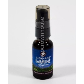 Wishgarden KICK-ASS IMMUNE Activator .66oz herbal supplement SPRAY 02/2027