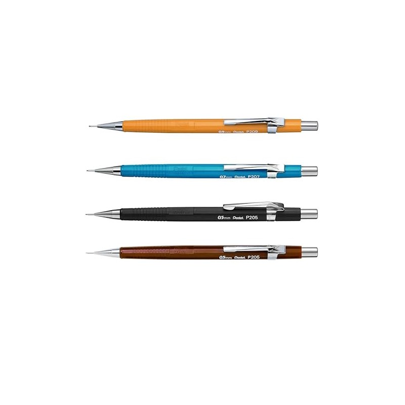 Pentel P200 Series Mechanical Pencil - Automatic, Drafting Pencil Refillable