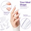 Sandwich Dual Nail Shapes Set - 180 Pieces Multifunctional Sandwich