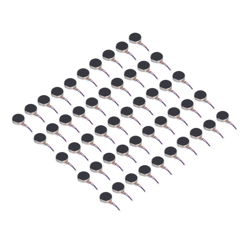 50Pcs Mini Vibration Motors DC 3V 10x2.7mm Anti Interference Small