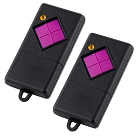 pepape Pack of 2 Garage Door Hand Transmitter for Dickert MAHS433-01, MAHS433-04, S10-433A1L00, S5-433A2L00, Compatible with Dickert 433.92MHz Dip Switch Garage Remote Control