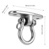 304 Stainless Steel 360 Degree Rotatable Swing Buckle Hanging Chair