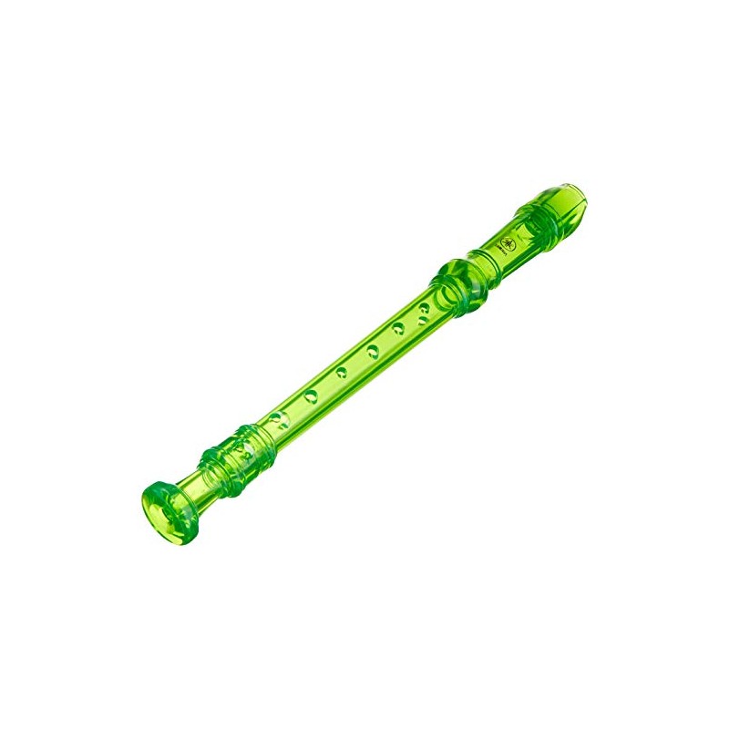 Yamaha YRS 20BG Sweet Soprano Recorder, Clear, Green
