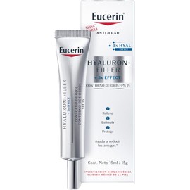 Eucerin Eucerin Hyaluron-filler Ojos Fps 15+ 15ml, color, 15 ml, pack of/paquete