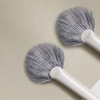 ROWNYEON YM263 Highlighter Brush, Fan-shaped Makeup Brush, Natural Bristles, Super