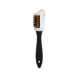 Kaps Quality Nubuck And Suede Multifunctional 4-Sided Cleaning Shoe Brush, Brass Bristle, Cleans And Gives Perfect Nap