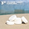 Xtremeclear 3-Inch Chlorine Tablets 99% Pure Tri-Chlor for Swimming Pools