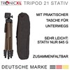 TronicXL 360° Tripod 21 Camera Tripod DSLR Aluminium 130 cm