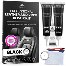 Fortivo Professional Leather and Vinyl Repair Kit - Reparación fácil - Versátil - Hecho en USA