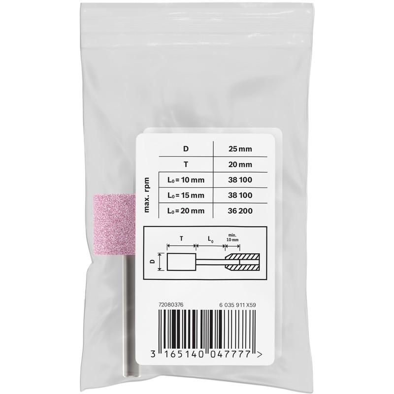 Bosch 1x PRO Steel Mounted Point Set for 6 mm
