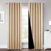 NICETOWN Thermal Insulated 100% Blackout Curtains, Multi-Function Noise Reducing Drapes
