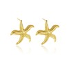 Gold Earrings for Women Statement Starfish Earrings Boho Fashion Beach