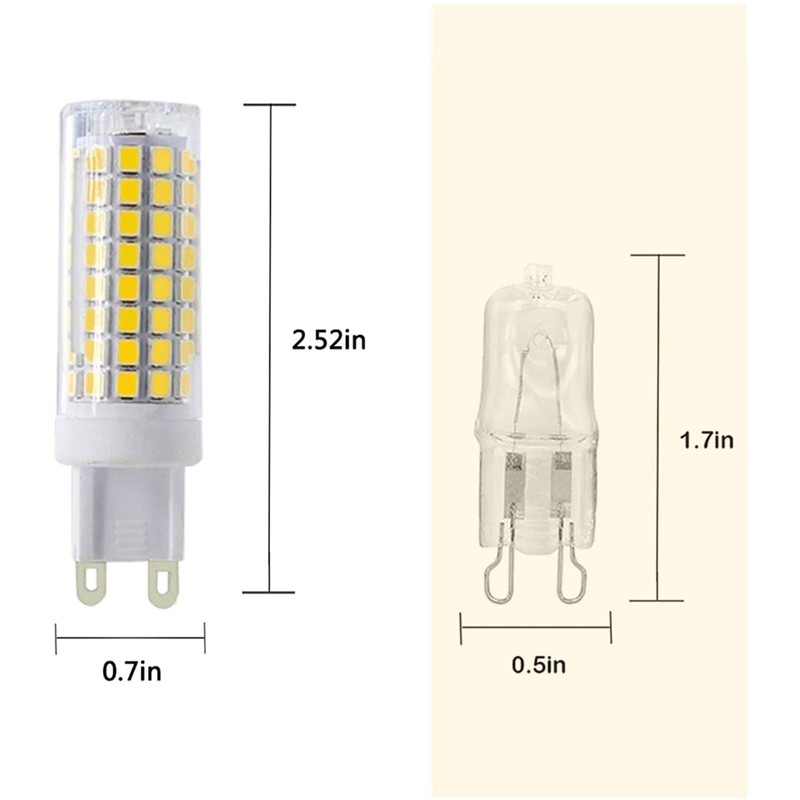 G9 LED Bulb 10W 110V Dimmable LED Corn Light Bulbs