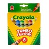 Crayola Jumbo Crayons, 8 Toddler Crayons, Assorted Colors