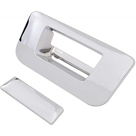 Triple Chrome Tailgate Handle Cover W/O Keyhole fit for 07-13 Chevy Silverado 1500 / GMC Sierra 1500/07-14 Silverado 2500/3500 / Sierra 2500/3500
