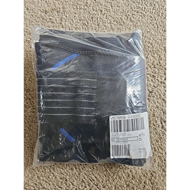 Tommie Copper Adjustable Compression Back Brace Black Large/XL NEW