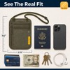 VENTURE 4TH Portadocumentos de Cuello Cartera de Viaje con Tecnología