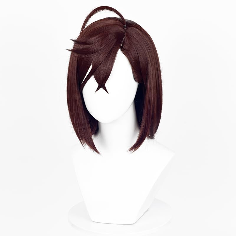 Aicos Momo Ayase Cosplay Wigs for Women Brown Straight Wig