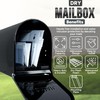 Dry Mailbox – Outdoor Metal Mailbox with Mailbox Insert to