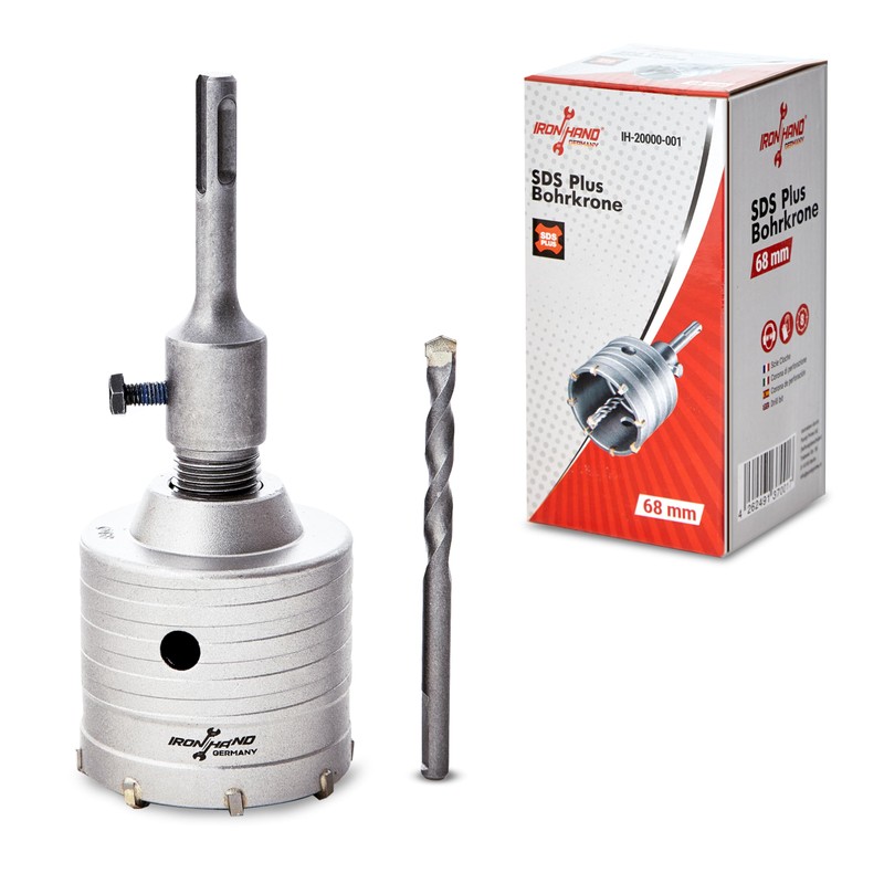 Ironhand Germany - Drill Bit 68 mm - Precise, Stable