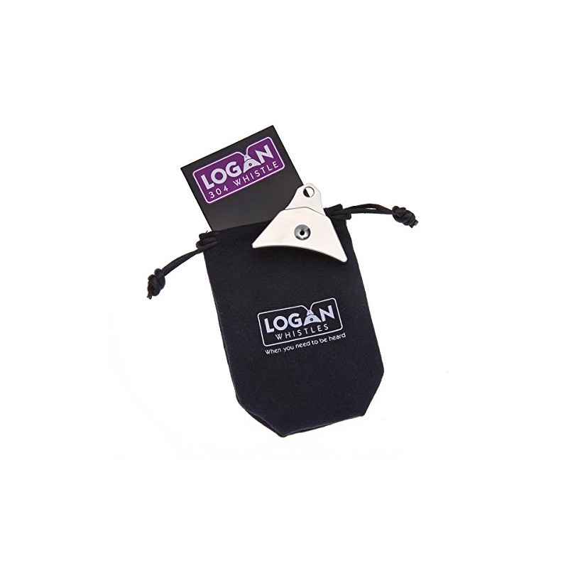 Logan Whistles 304 Stainless Steel Sheepdog Whistle, Whistle Only
