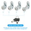 PATIKIL Cabinet Cam Lock with Key 2pcs 5/8"(16mm) Keyed Same
