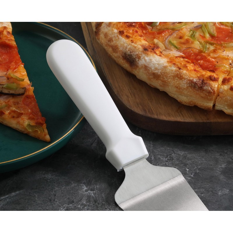 New Star Foodservice 36138 Plastic Handle Pie Server, 10-Inch, White