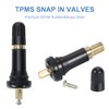 50Pcs TPMS 20008 Rubber Snap-in Valve Stems Tire Valve Stem