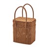 Belle Maison Makeup Box, Washable, Rattan Style Box