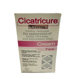 cicatricure crema face deep wrinkles/lines 2.1oz scuffed box