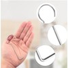 Naisfei 5 PCS Drain Key Lifting Hook, Stainless Steel Silver