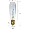 National Artcraft® 25W Candelabra Base Tube Light Bulb (Pkg/20)
