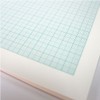SAKAEテクニカルペーパー グラフ用紙 A4 1mm 方眼 上質紙 50枚 グリーン A4-12