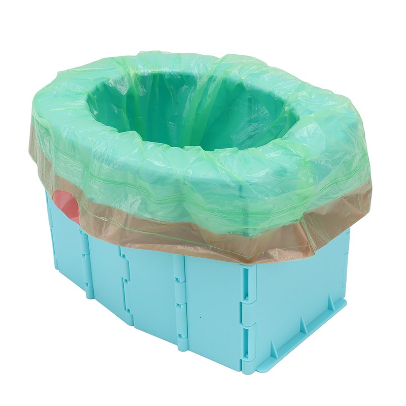 Kids Portable Toilet Portable Foldable Easy Cleaning ABS Potty Training