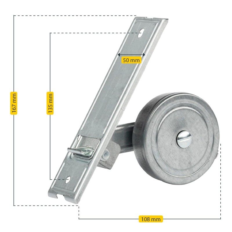 Schellenberg 50000 Maxi inlet winder for roller shutter belts with