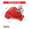 NAKANEKO Glad Hand Lock Heavy Duty Aluminum Without Keyed Alike